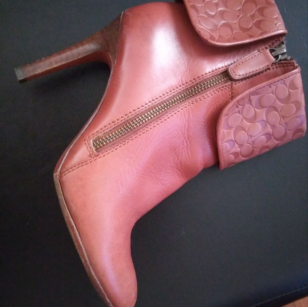 Coach Logo Booties - Picture 4 of 5